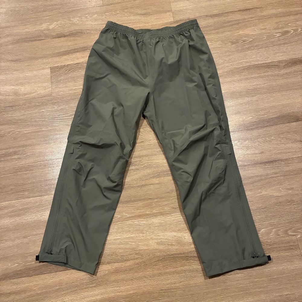 Gore-Tex Cabelas Mens Pants Army Green Size XL Nylon